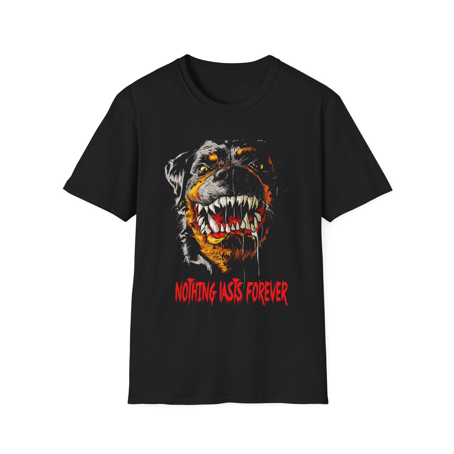 Nothing Lasts Forever Rottweiler - T-Shirt - Blount Custom Creations