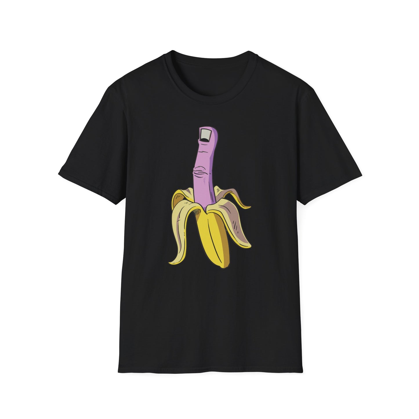 Banana Middle Finger - T-Shirt - Blount Custom Creations