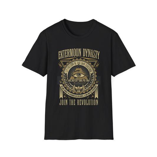 Ektermoon Dynasty Eye Golden Pyramid Emblem - T-Shirt - Blount Custom Creations