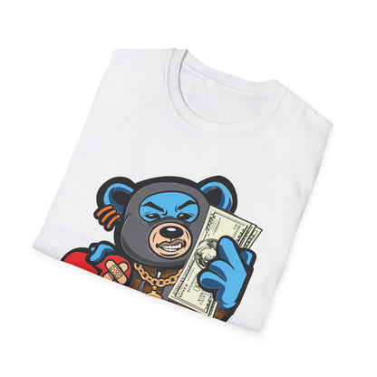 Heartless Gangster Bear Streetwear - T-Shirt - Blount Custom Creations