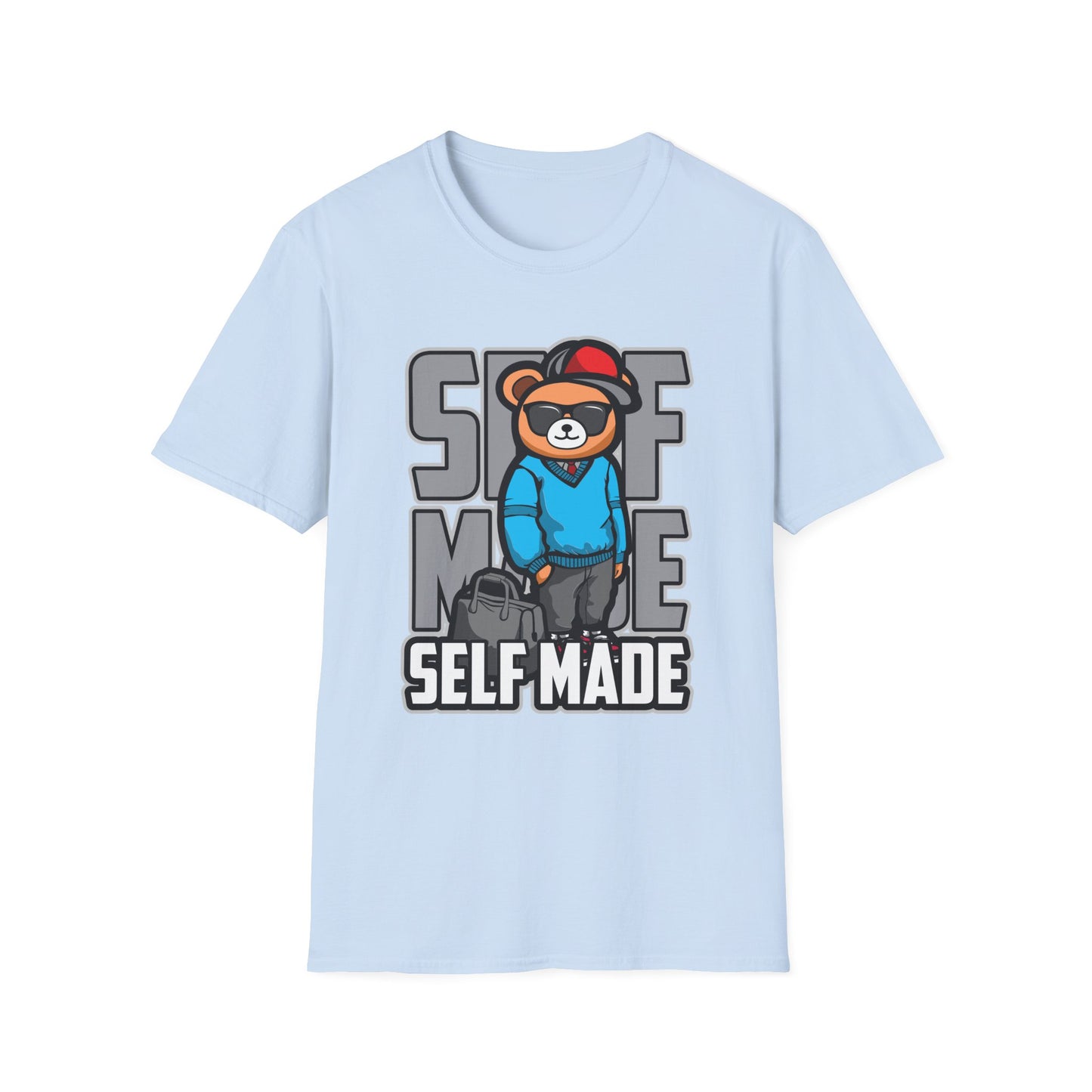 Self Made Streetwear Bear - T-Shirt - Blount Custom Creations