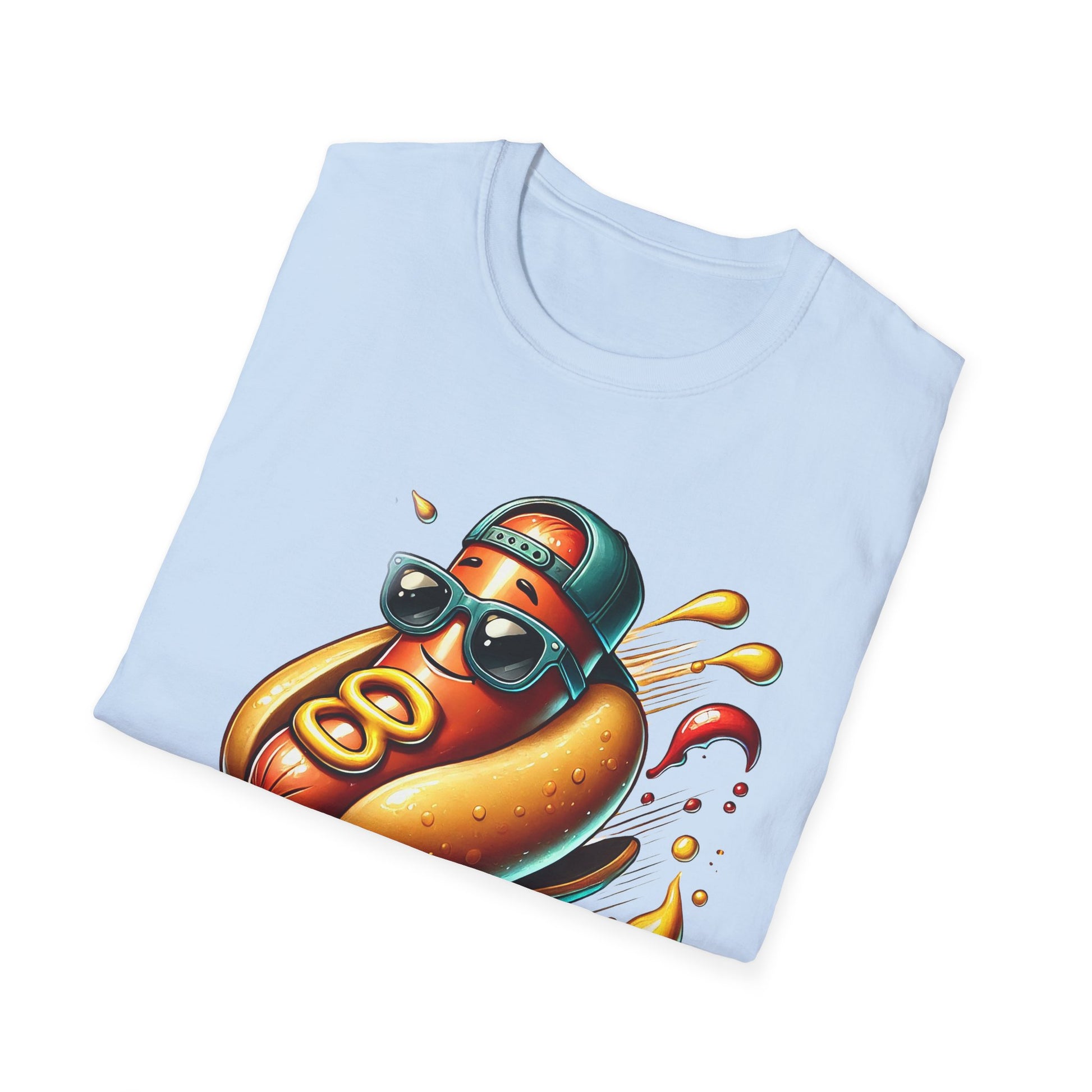 Skateboarding Hot Dog - T-Shirt - Blount Custom Creations