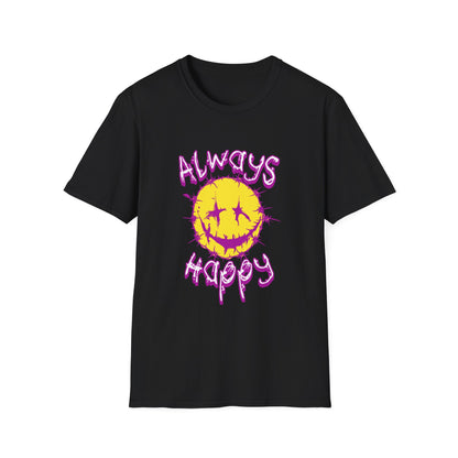 Always Happy Streetwear - T-Shirt - Blount Custom Creations