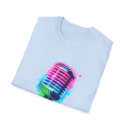 Colorful Microphone - T-Shirt - Blount Custom Creations