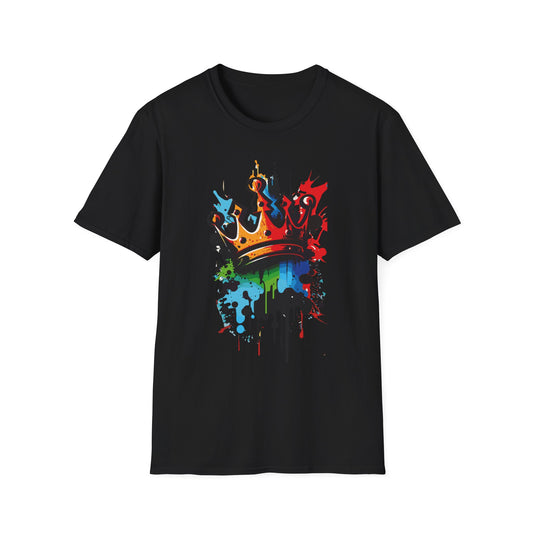 King Crown Splashed - T-Shirt - Blount Custom Creations