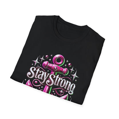 Stay Strong Anchor - T-Shirt - Blount Custom Creations