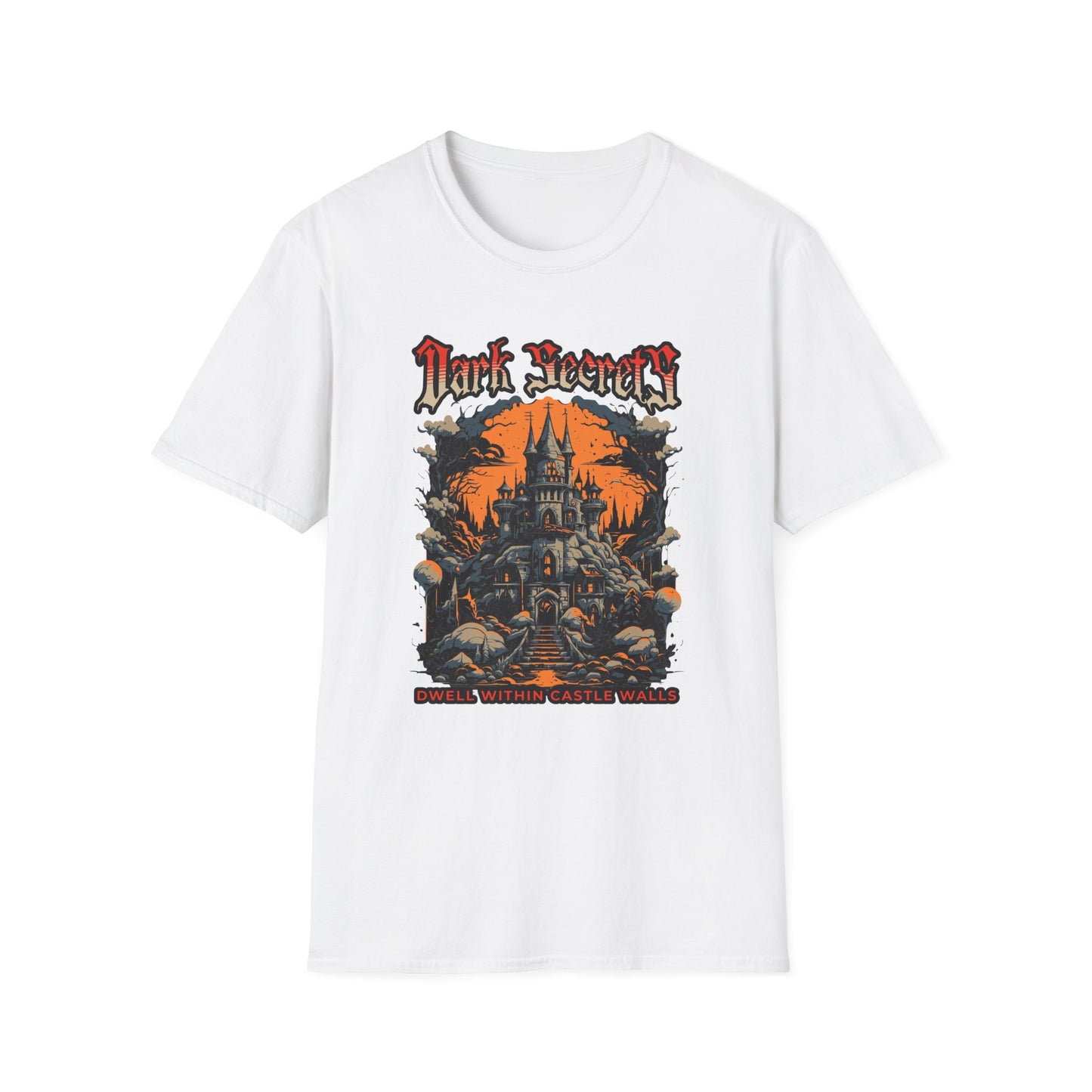 Dark Secrets Dwell Within Castle Walls - T-Shirt - Blount Custom Creations