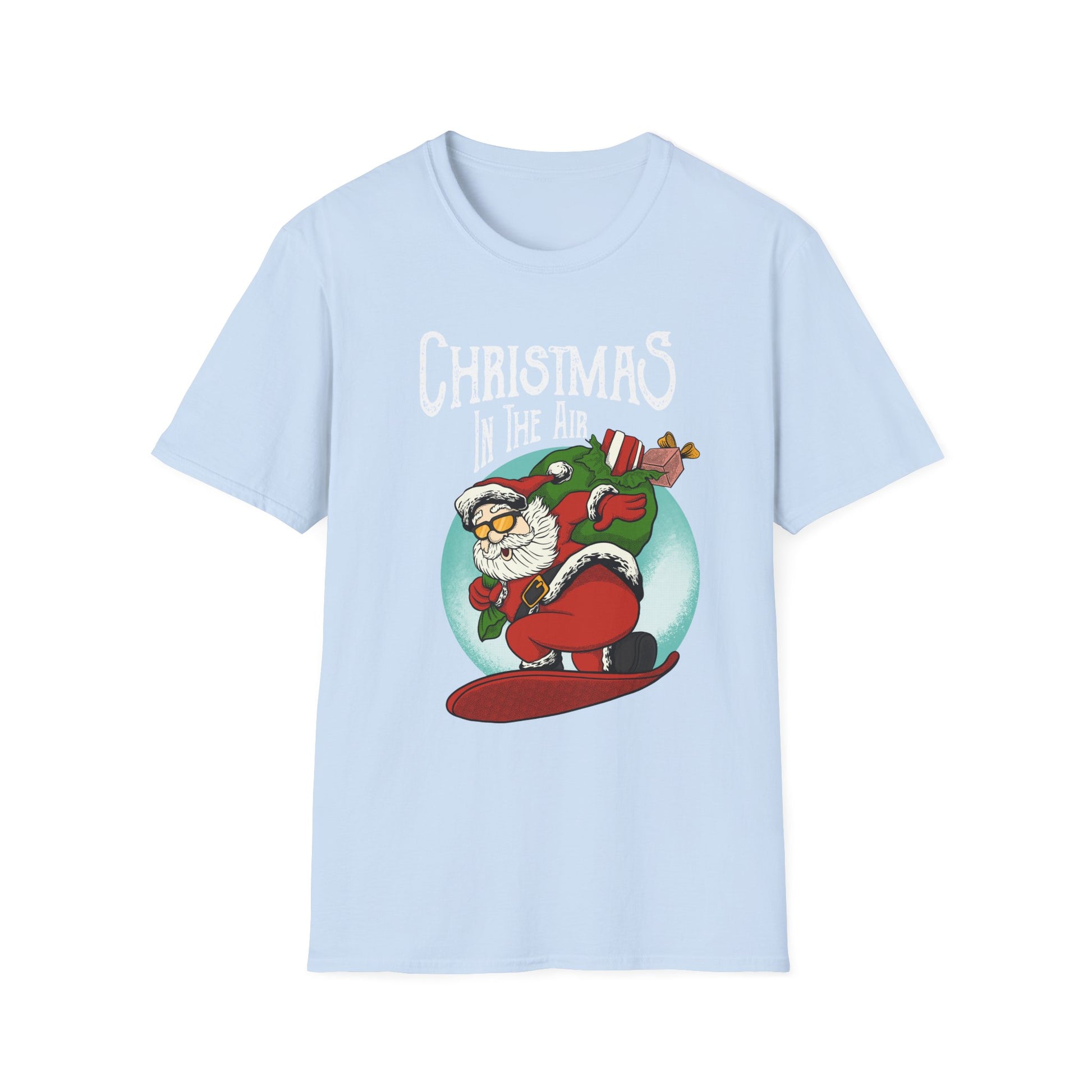 Christmas in the Air Santa Claus - T-Shirt - Blount Custom Creations