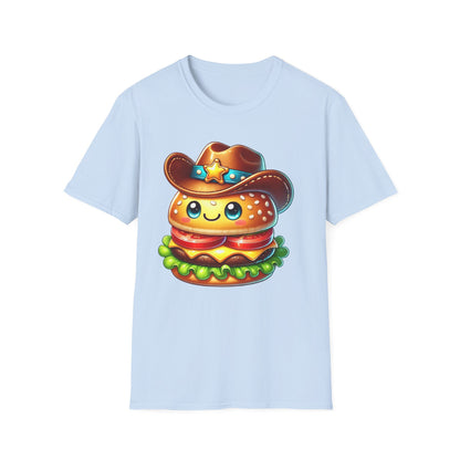 Wild Cowboy Cheeseburger - T-Shirt - Blount Custom Creations