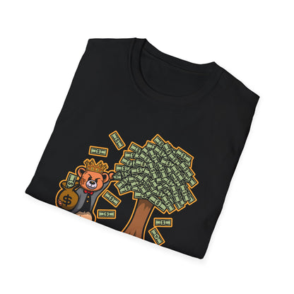 Hustle For Life Streetwear Bear - T-Shirt - Blount Custom Creations