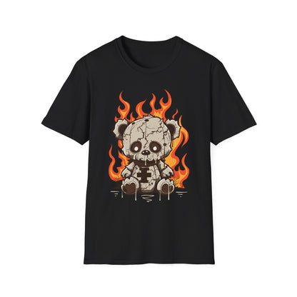 Teddy Bear on Fire - T-Shirt - Blount Custom Creations