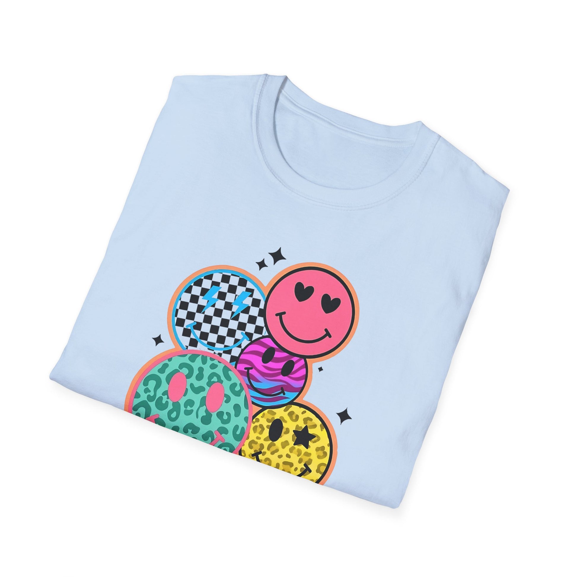 Group of Smiley Faces - T-Shirt - Blount Custom Creations