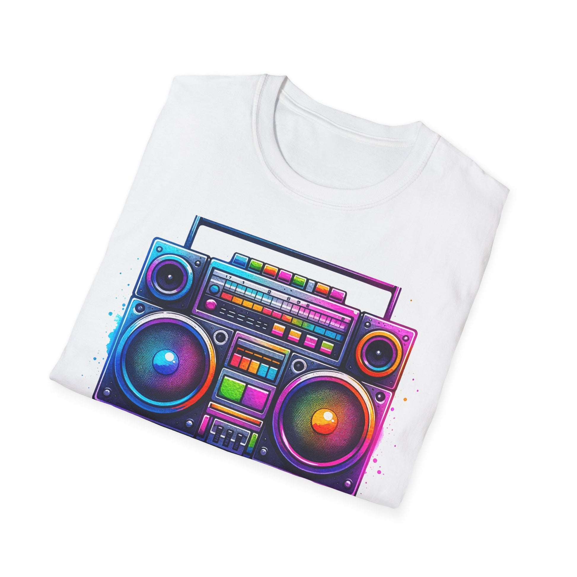 Small Boombox - T-Shirt - Blount Custom Creations