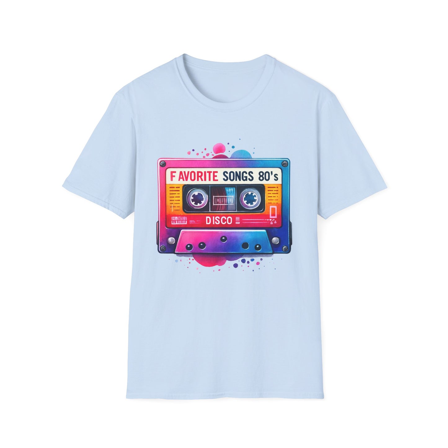 80's Favorite Songs Cassette Tape - T-Shirt - Blount Custom Creations