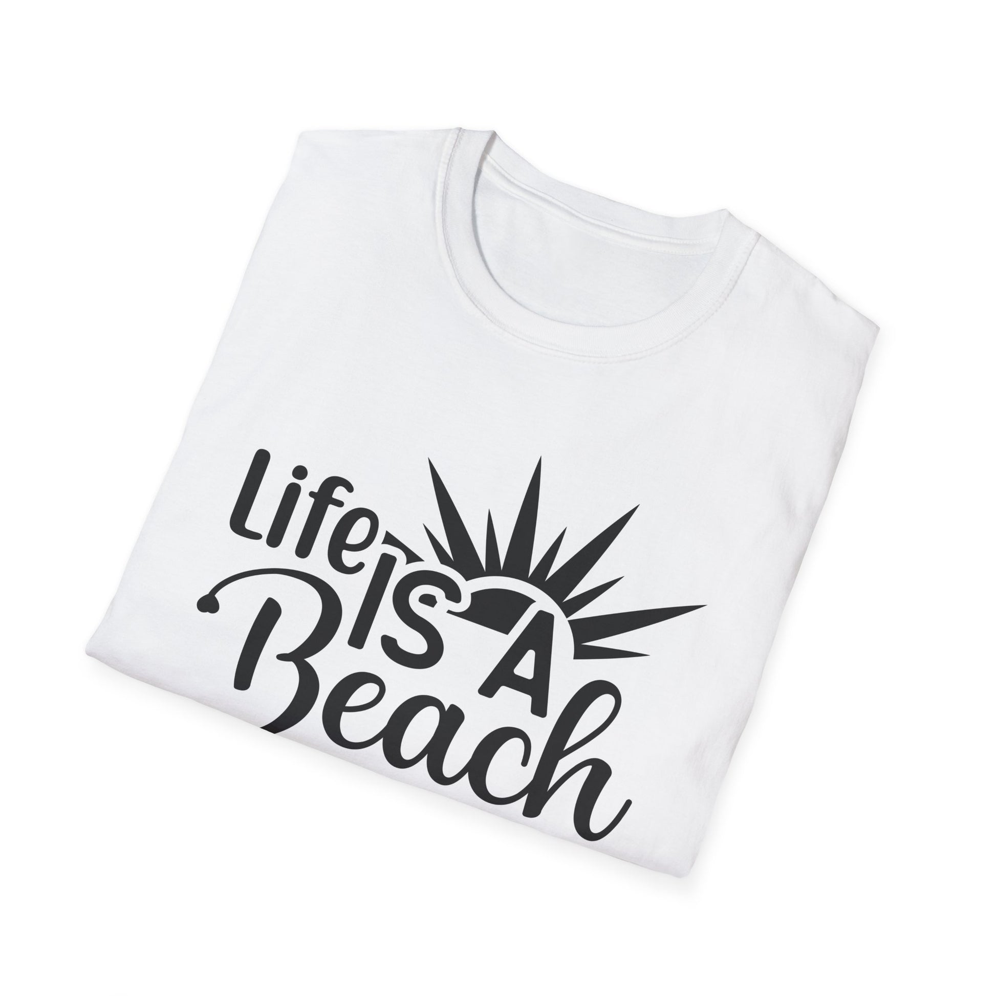 Life is a Beach Enjoy the Waves - T-Shirt - Blount Custom Creations