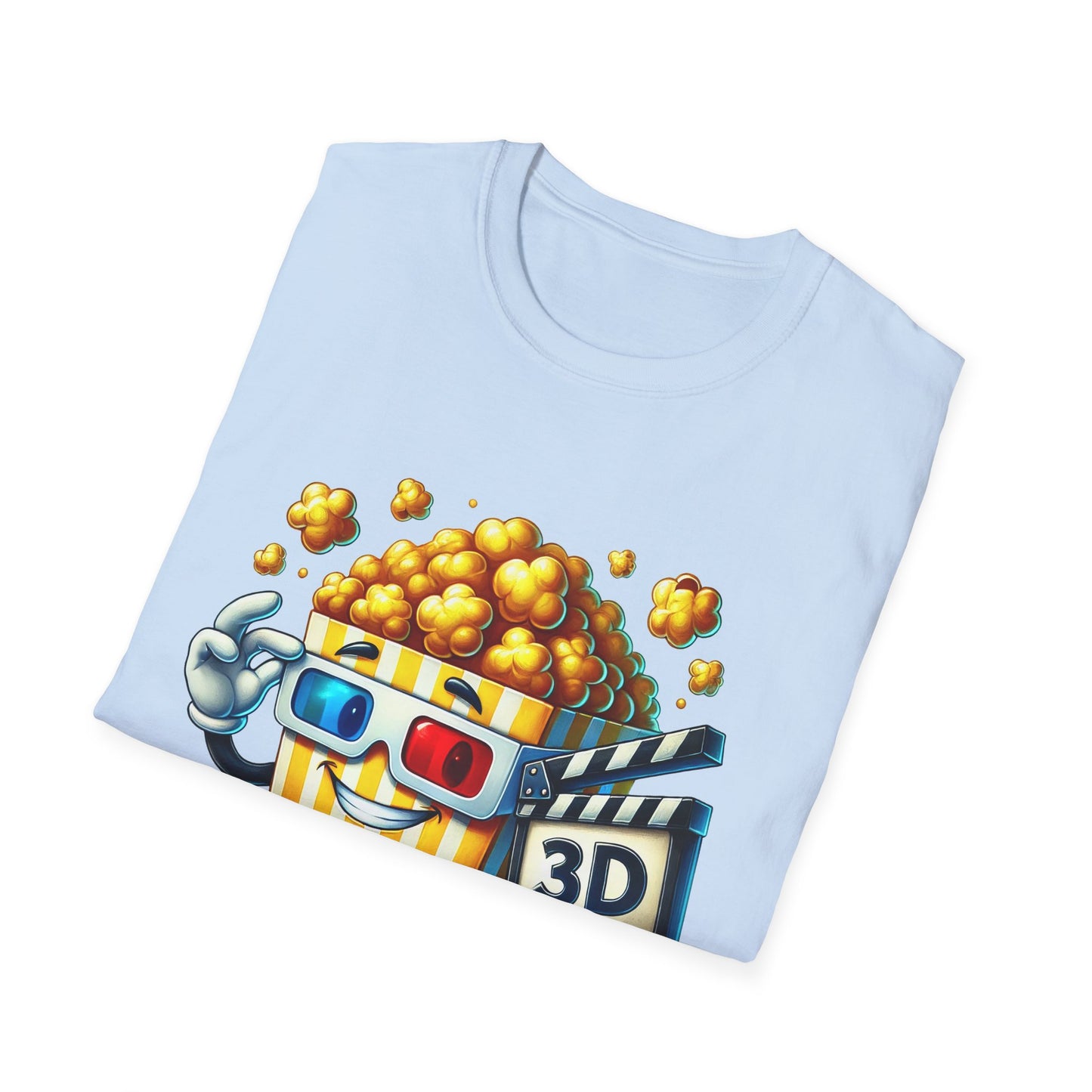 3D Popcorn - T-Shirt - Blount Custom Creations