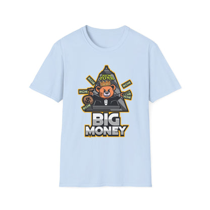 Big Money Streetwear Bear - T-Shirt - Blount Custom Creations