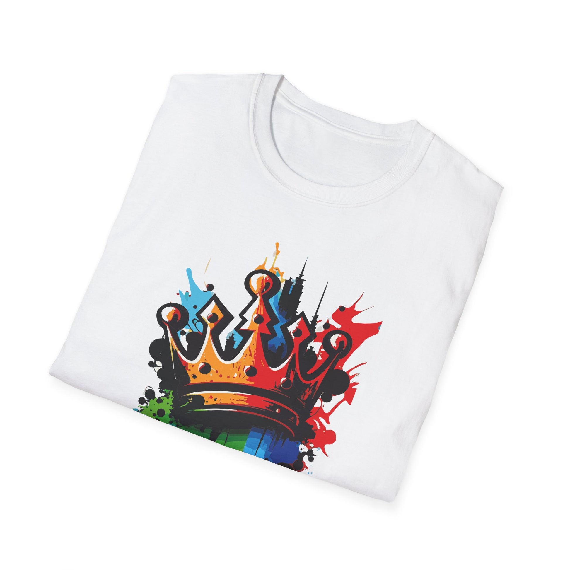 King Crown Splashed - T-Shirt - Blount Custom Creations