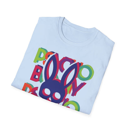 Multi-Colored Skull and Bones Rabbit - T-Shirt - Blount Custom Creations