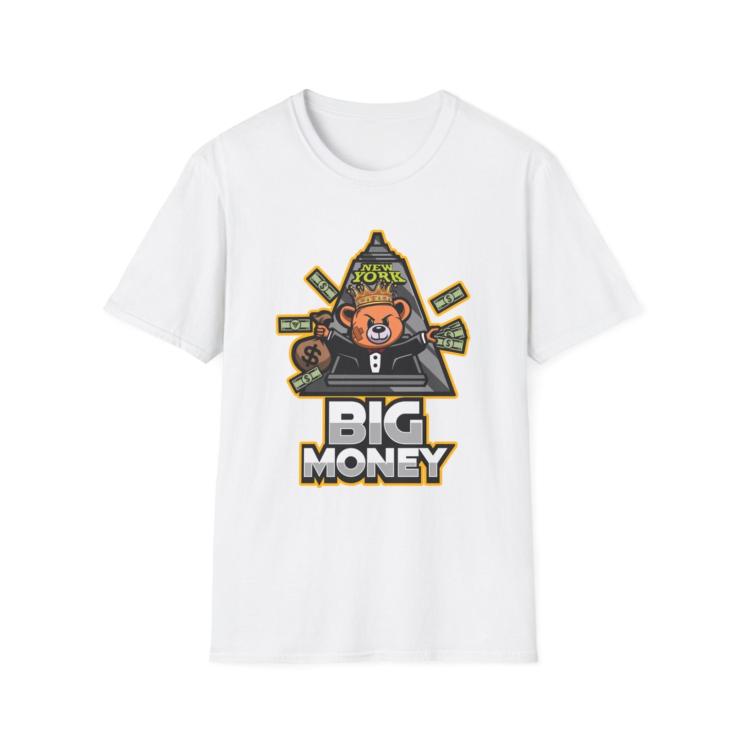 Big Money Streetwear Bear - T-Shirt - Blount Custom Creations