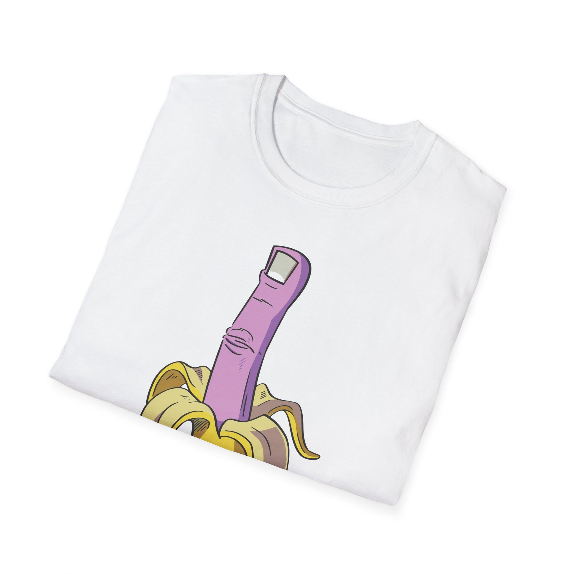 Banana Middle Finger - T-Shirt - Blount Custom Creations