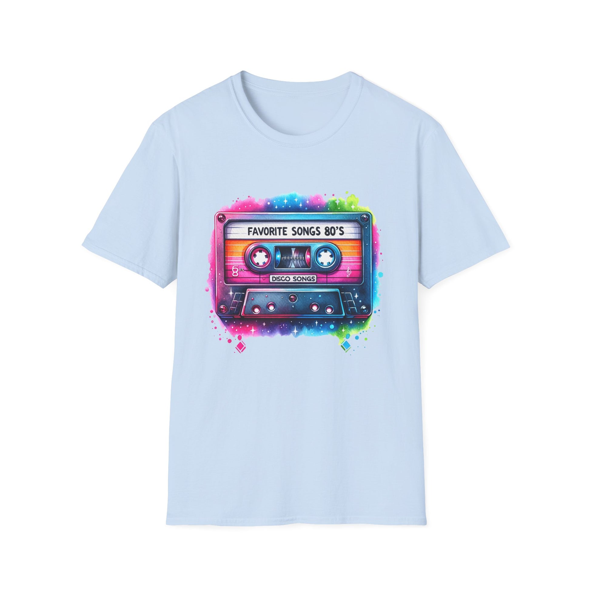 80's Favorite Songs Cassette Tape 1 - T-Shirt - Blount Custom Creations