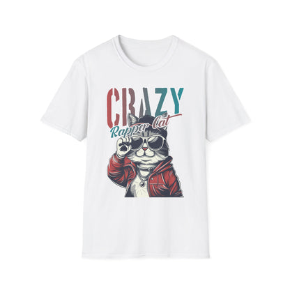 Crazy Rapper Cat - T-Shirt - Blount Custom Creations