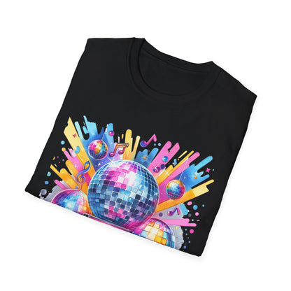 Triple Disco Ball with Radio - T-Shirt - Blount Custom Creations