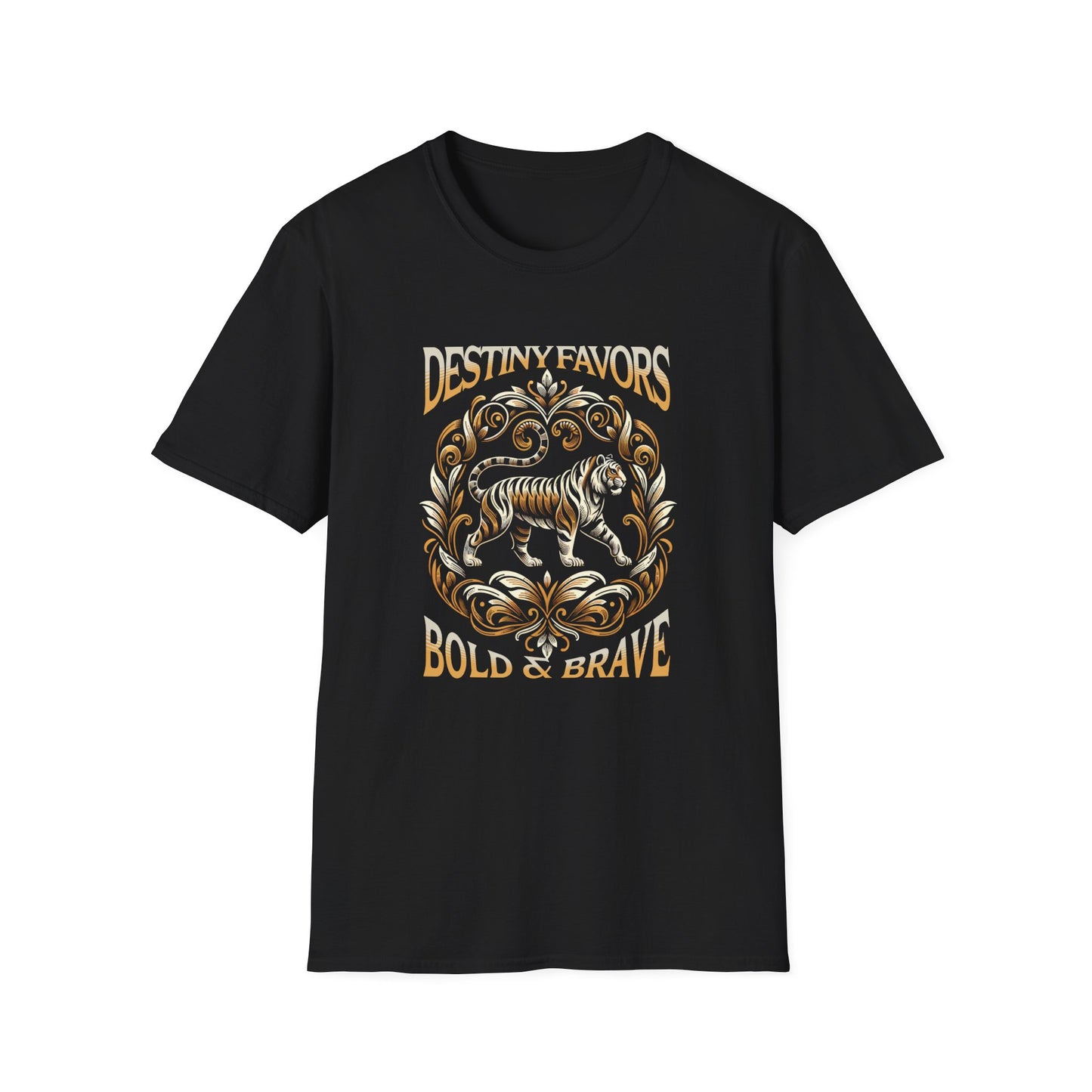 Destiny Favors Bold and Brave - T-Shirt - Blount Custom Creations