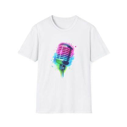 Colorful Microphone - T-Shirt - Blount Custom Creations