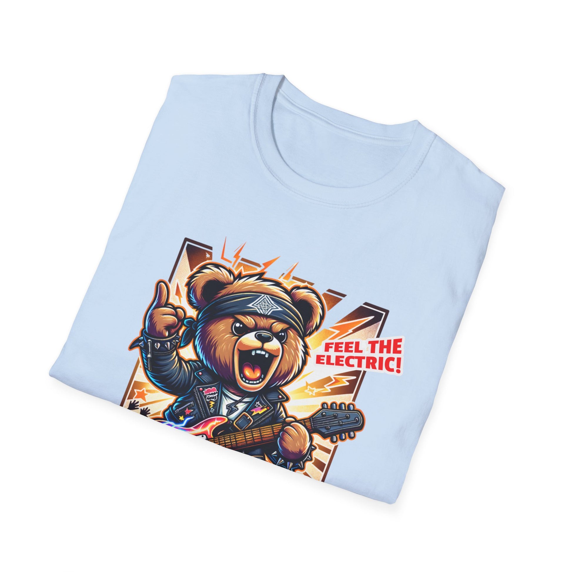 Electric Bear Feel the Electric - T-Shirt - Blount Custom Creations