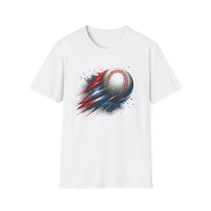 Baseball Speeding Through the Air - T-Shirt - Blount Custom Creations