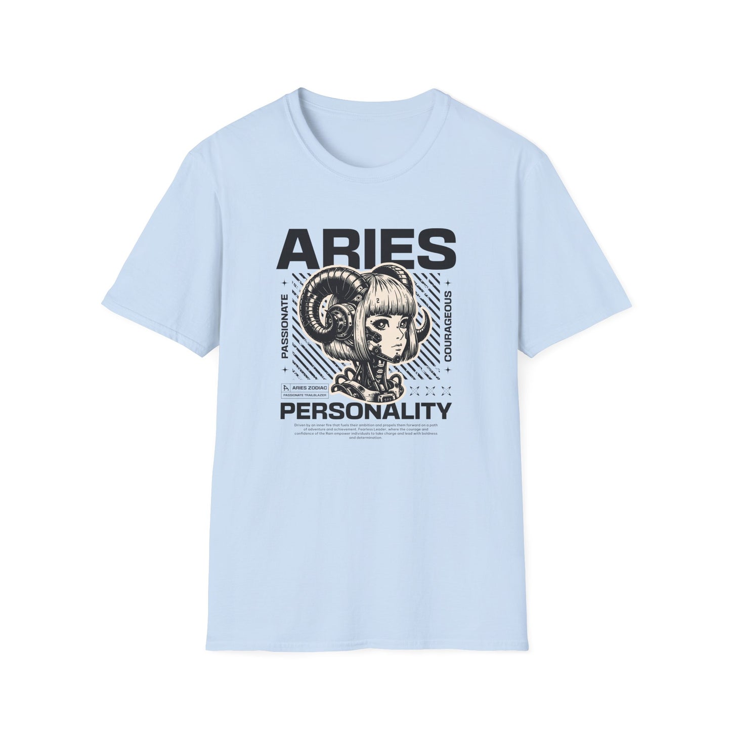 Aries Personality Girl - T-Shirt - Blount Custom Creations