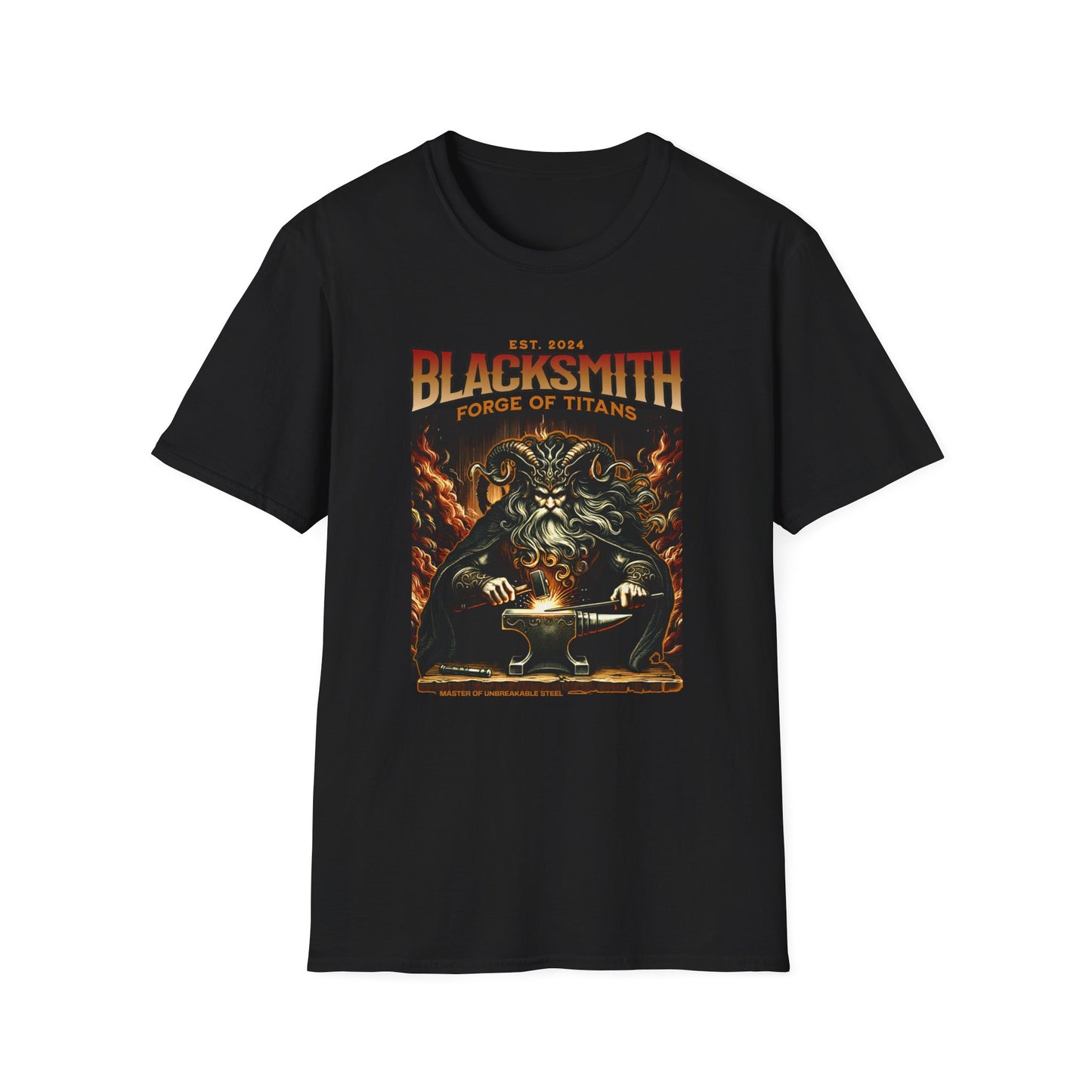 Blacksmith Forge of Titans - T-Shirt - Blount Custom Creations