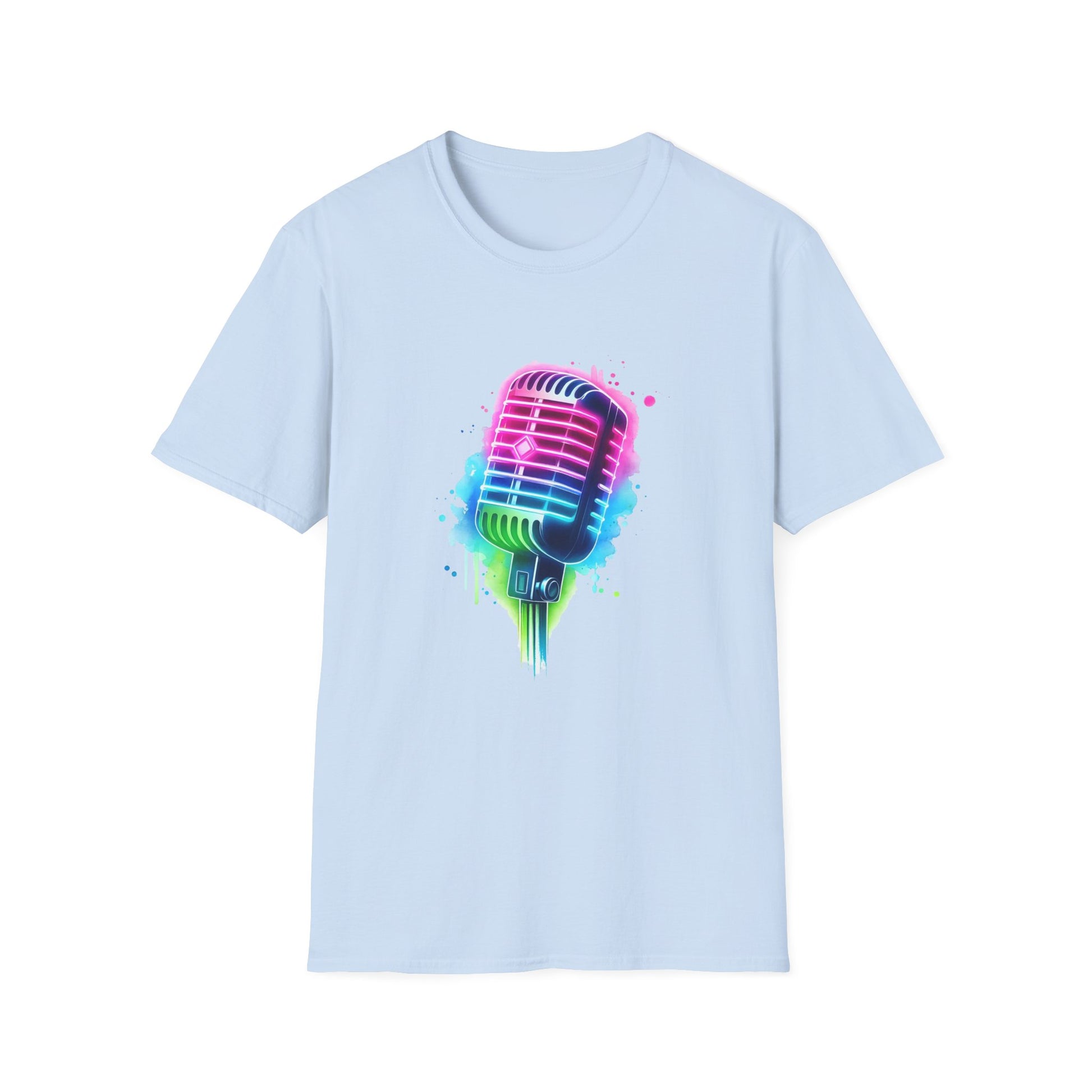 Colorful Microphone - T-Shirt - Blount Custom Creations