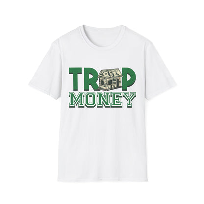 Trap Money Streetwear with Money House - T-Shirt - Blount Custom Creations