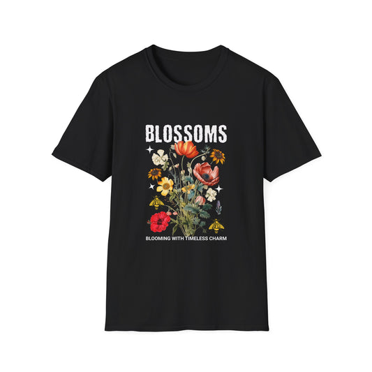 Blossoms Blooming with Timeless Charm - T-Shirt - Blount Custom Creations