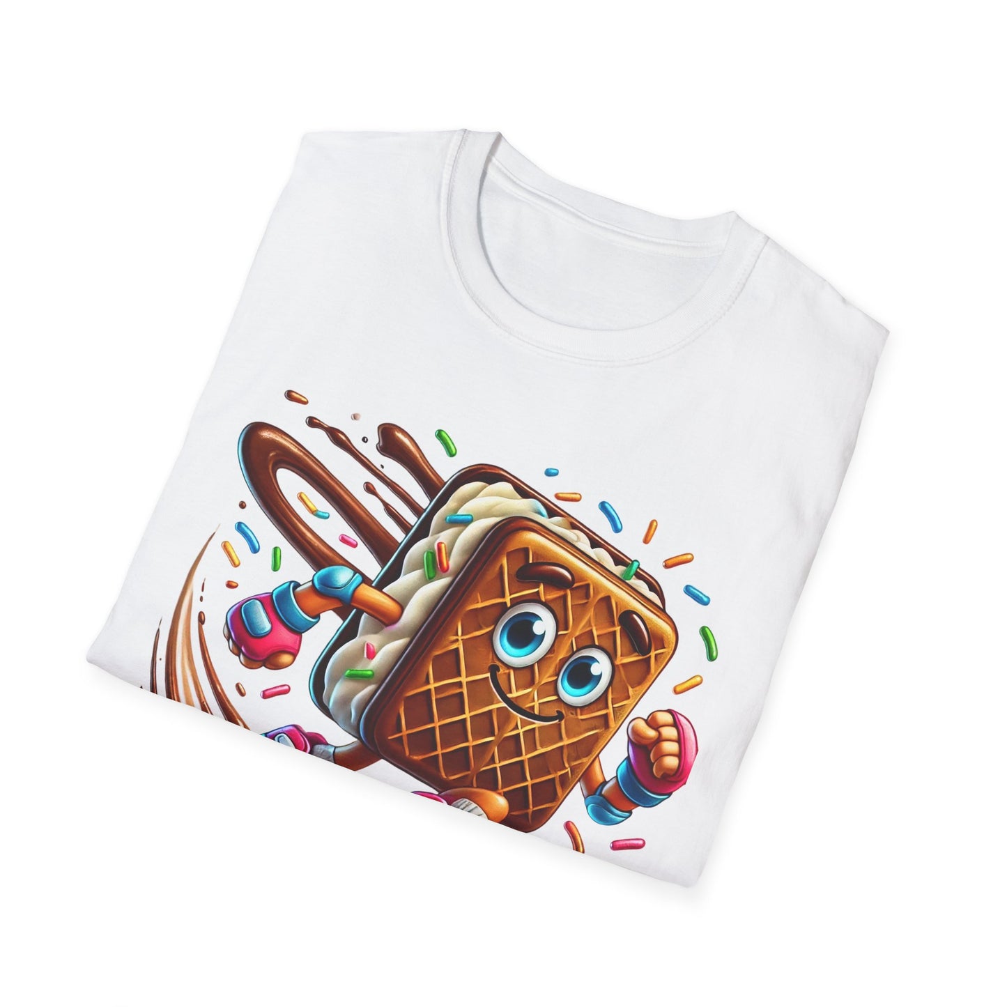 Ice Cream Sandwich Skating with Speed - T-Shirt - Blount Custom Creations