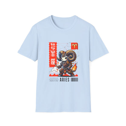 Aries Armor Zodiac Chibi - T-Shirt - Blount Custom Creations