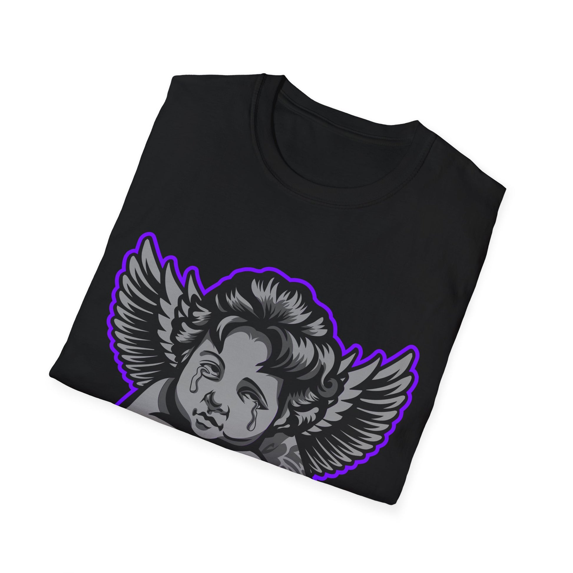 No Love Tattooed Baby Angel Streetwear - T-Shirt - Blount Custom Creations