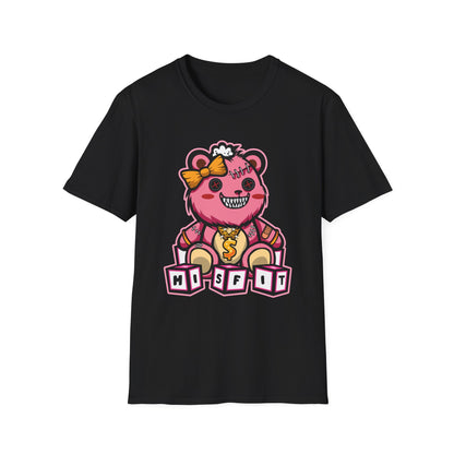 Misfit Evil Teddy Bear Streetwear - T-Shirt - Blount Custom Creations