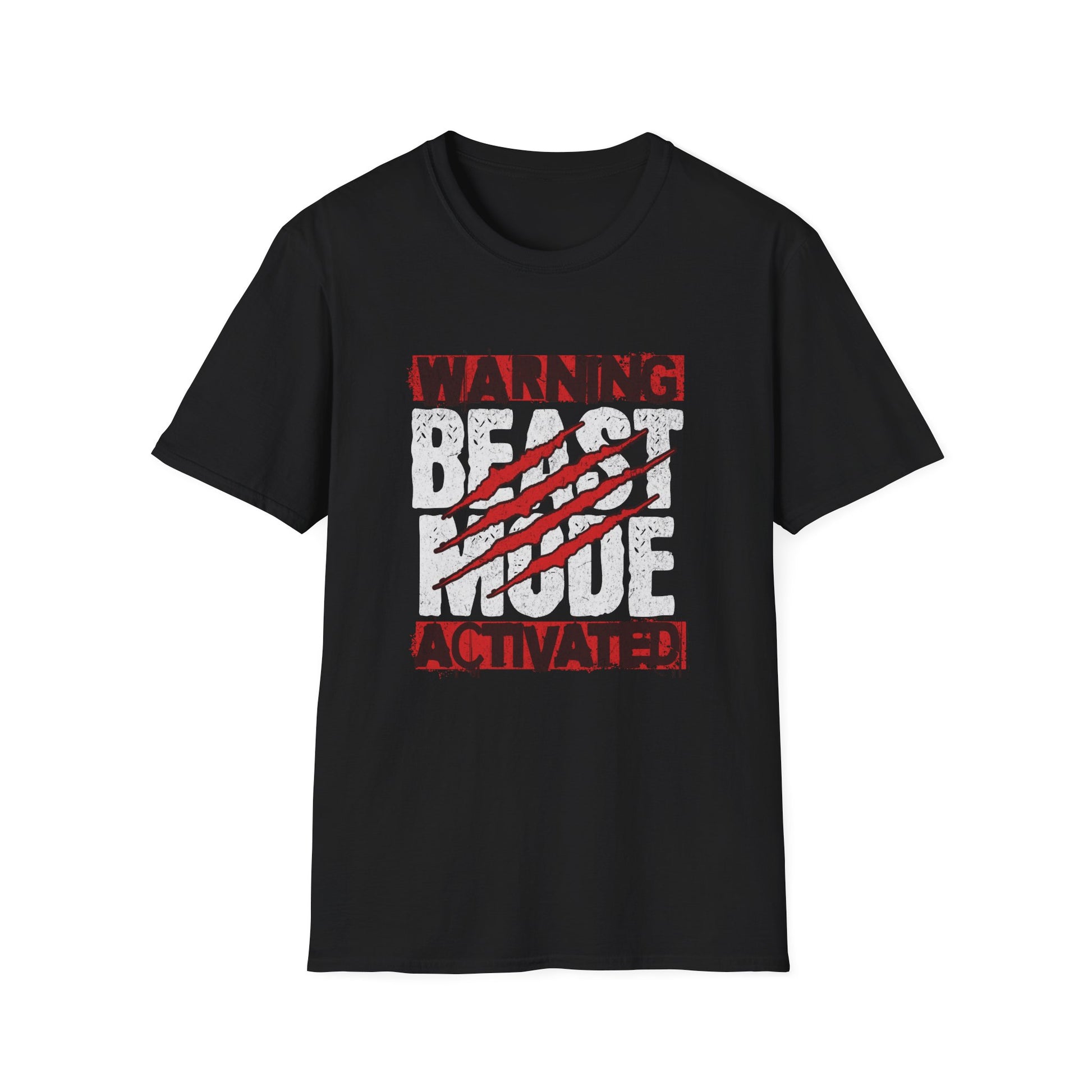 Warning Beast Mode Activated - T-Shirt - Blount Custom Creations