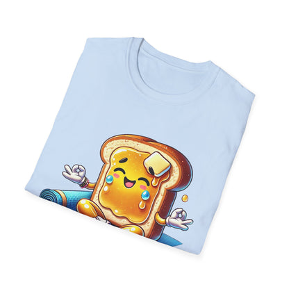 Buttered Toast Doing Yoga - T-Shirt - Blount Custom Creations